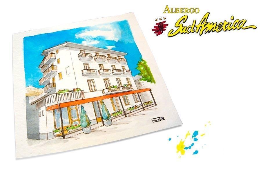 Albergo Sud America Paesana Eksteriør bilde